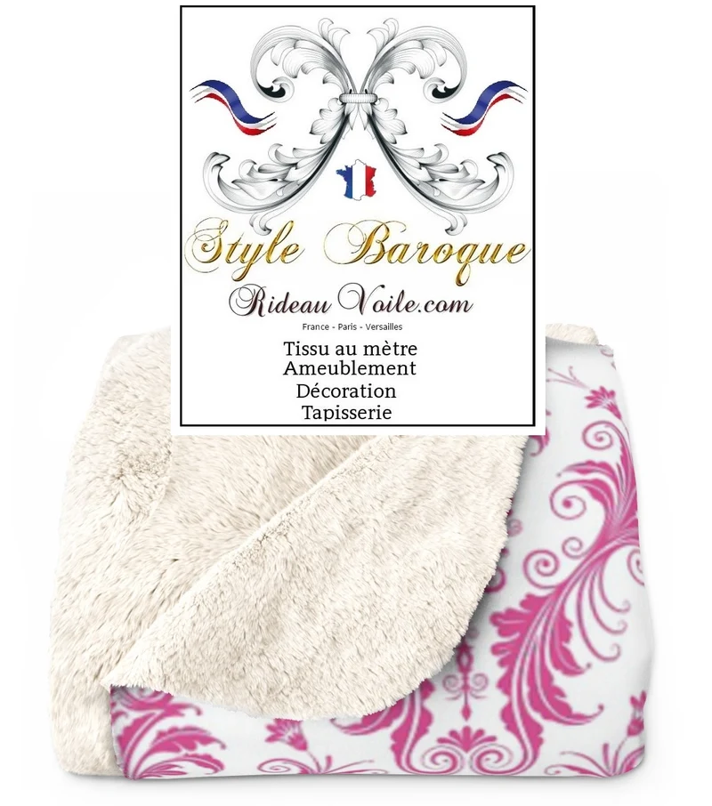 Rideauvoile ornement Baroque décoration Rideau tissu ameublement mètre voilage