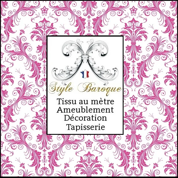 Rideauvoile ornement Baroque décoration Rideau tissu ameublement mètre voilage