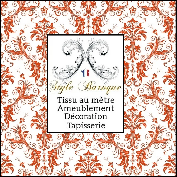 Rideaux voilages tissus ameublement Baroque mètre tapisserie Jacquard papier peint