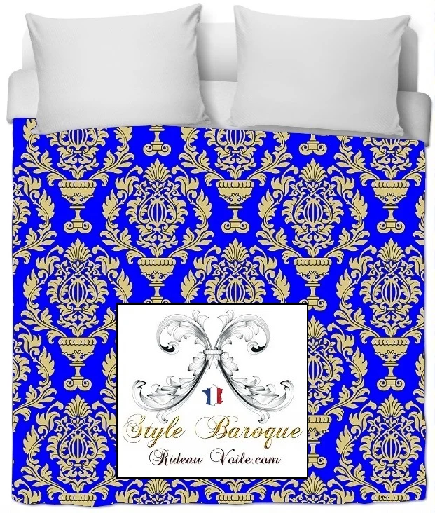 Tissu ameublement Baroque mètre tapisserie siège papier peint Empire rideau voilage