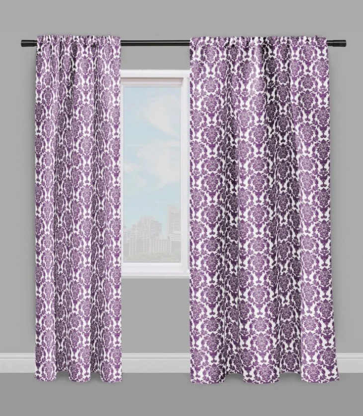 Tissu damassé ameublement Baroque fabrics Damask furnishing mètre rideau Damasco