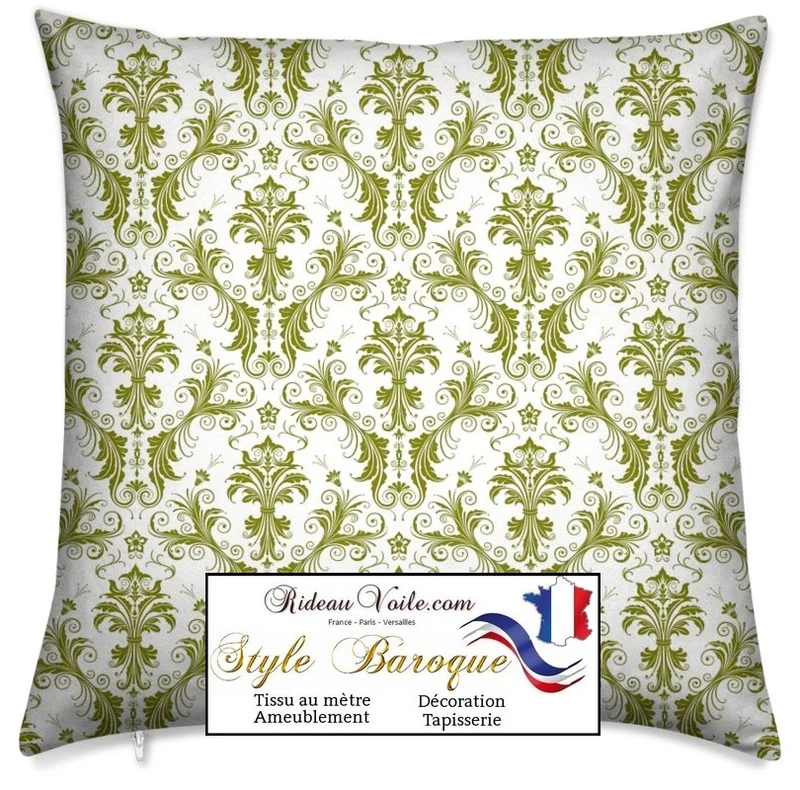 Boutique mondial tissu ameublement motif Baroque mètre rideaux occultant ignifugé