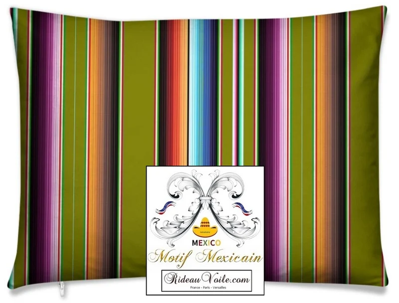 Tissu motif mexicain ameublement tapisserie mexicaine Mexican Fabric meter Fabric home decor