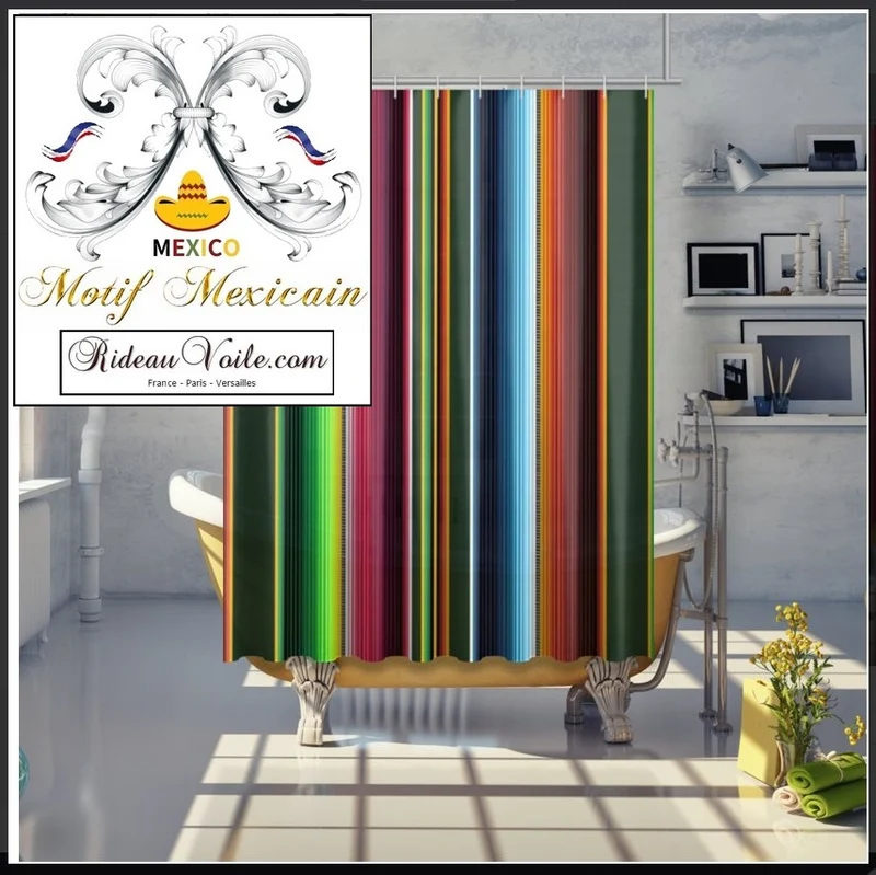 Ethnique tissu ameublement Motifs Indigènes Tribal Mexican fabrics meter curtain duvet