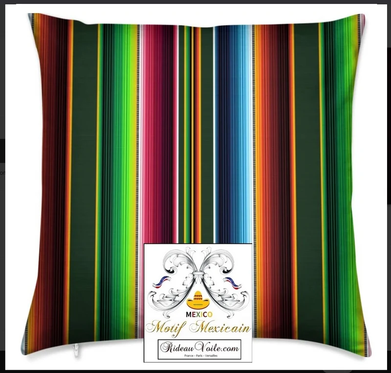 Ethnique tissu ameublement Motifs Indigènes Tribal Mexican fabrics meter curtain duvet