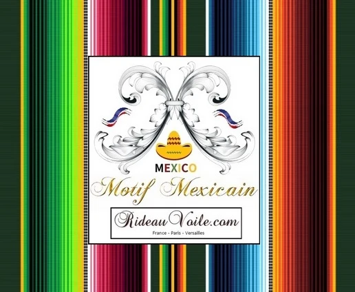 Ethnique tissu ameublement Motifs Indigènes Tribal Mexican fabrics meter curtain duvet