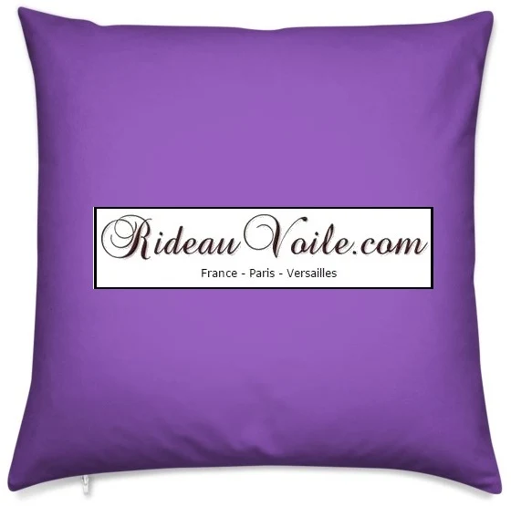 Tissu décoration violet tapisserie déperlant au mètre water repellence fabric meter purple