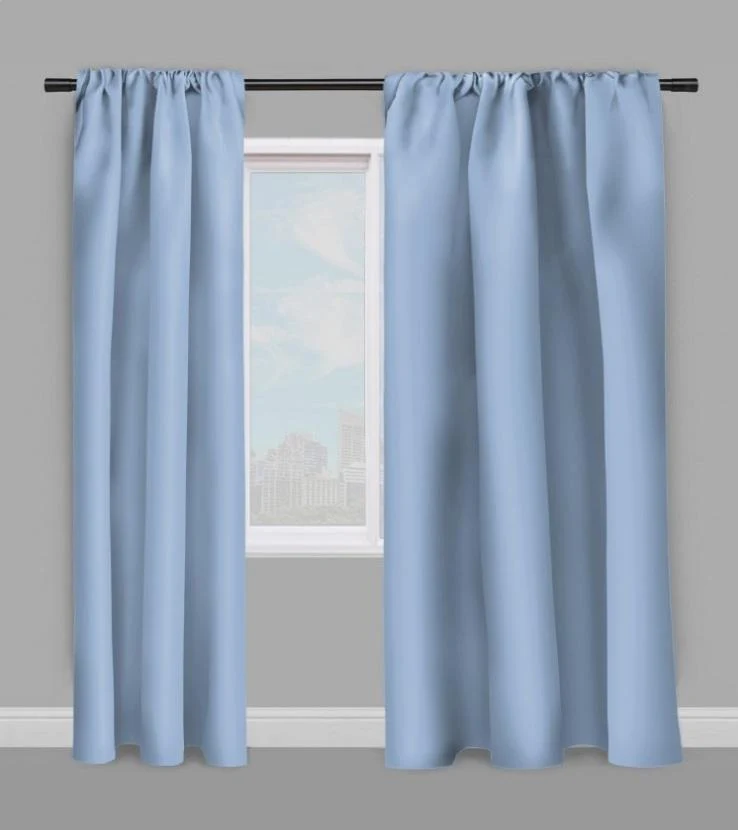 Tissu décoration tapisserie déperlant au mètre bleu pastel water repellence fabric meter blue
