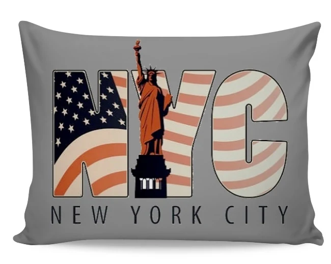 Motif rideau housse couette voilage tissu USA New York City Fabrics pattern drapes duvet cover
