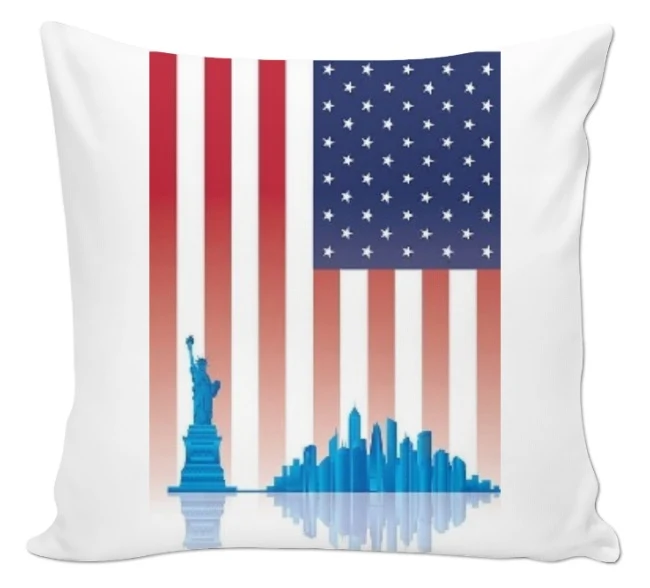 Tissu Liberty Enlightening the World USA motif rideaux couette voilage ignifugé occultant