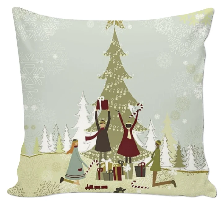 Boutique de tissu ameublement mètre rouge motif imprimé Père Noel rideau couette