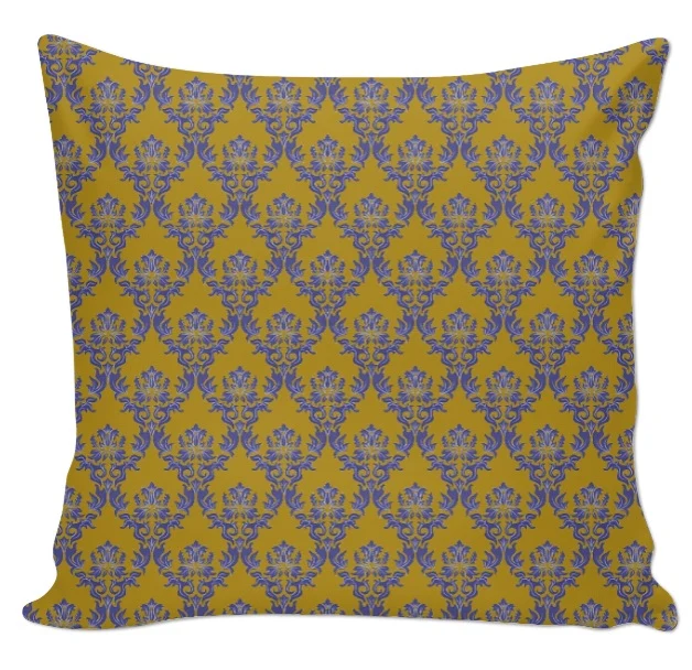 Tissu motif Damasco Baroque au mètre rideau ameublement fabrics upholstery meter