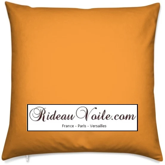 Velours tapisserie orange tissu ignifugé mètre Velvet fabrics meter fireproof curtain