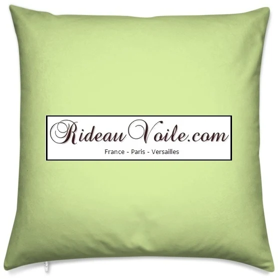 Tissu Velours vert tilleul suédine ameublement ignifugé non feu M1 rideau tapisserie