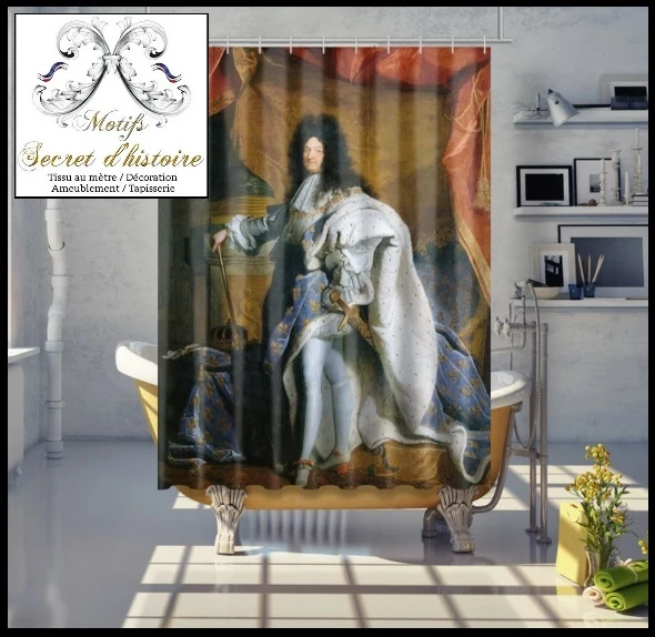Rideau de douche bain photo imprimé luxe intérieur imperméable 130 x 200 cm Paris