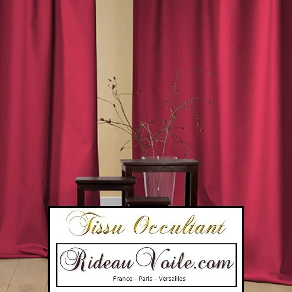 Tissu boutique décoration occultant obscurcissant au mètre rideau