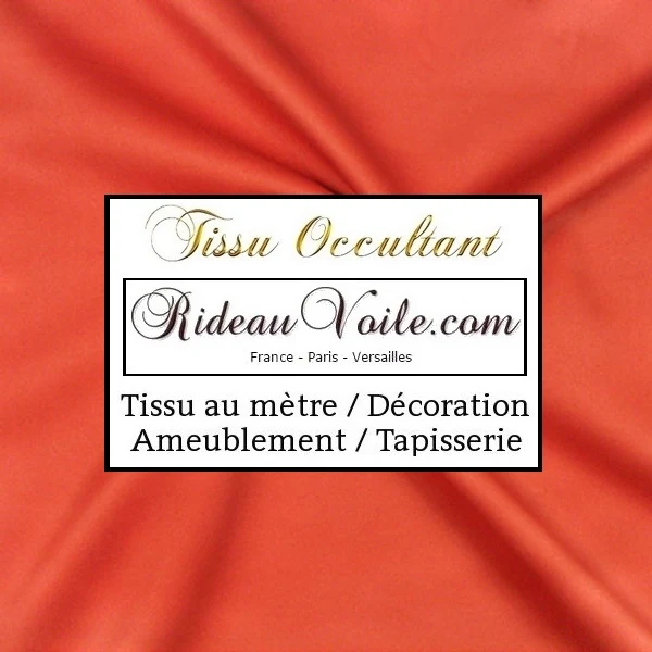 Tissu décoration ameublement occultant obscurcissant au mètre rideau