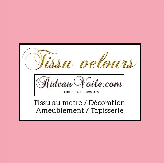 Rideauvoile | CEO Tissu ameublement velours mètre rideau rose tapisserie canapé