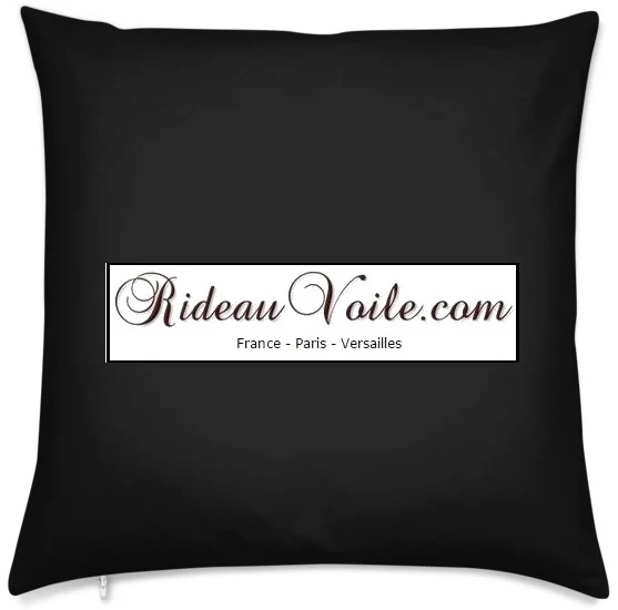 Rideauvoile.com | Tissu ameublement velours noir au mètre rideau coussin canapé