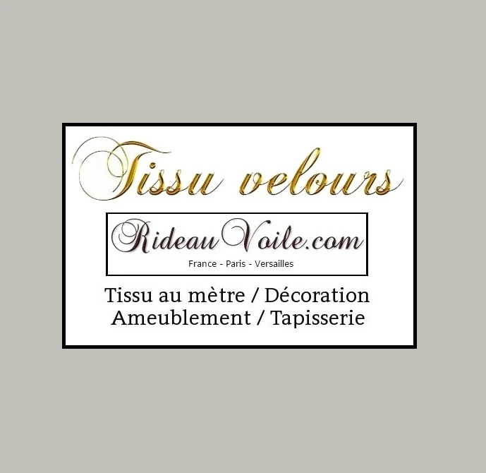 Tissu velours gris clair au mètre décoration rideau coussin tapisserie siège canapé