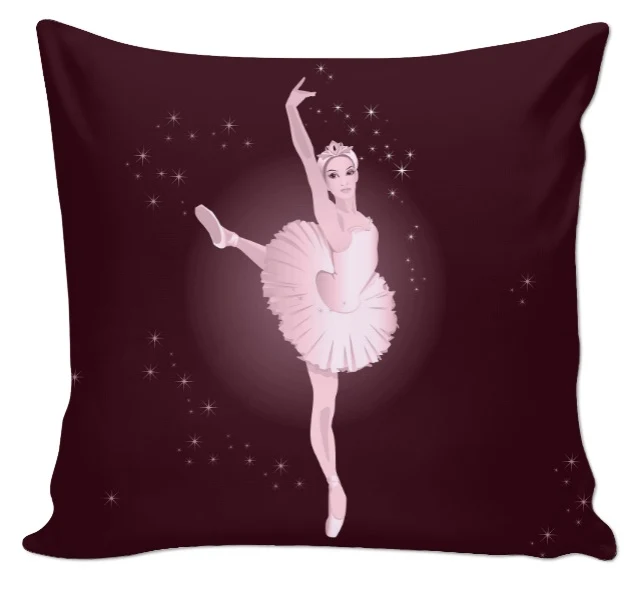 Tissu au mètre motif Danseuse Classique étoile décoration rideau housse couette