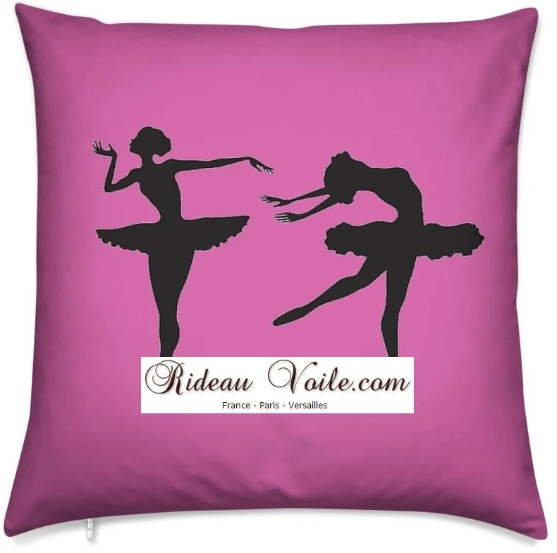 Tissu motif danseuses étoile classique Ballerine rideau housse couette voilage