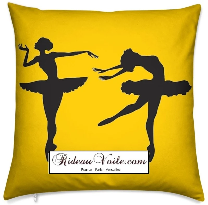 Tissu ballerina danseuse étoile mètre rideau couette motif ballerine classique