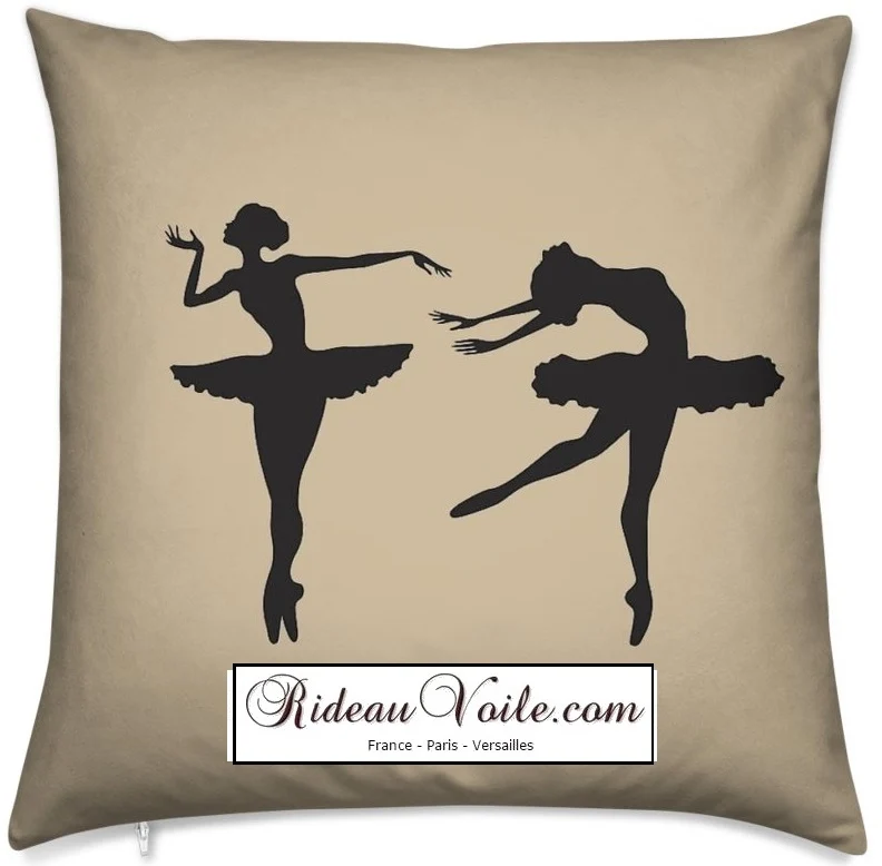 Tissu ballerina danseuse étoile mètre rideau couette motif ballerine classique