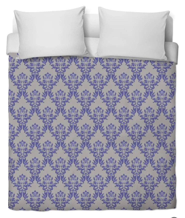 Tissu motif imprimé motif Damasco vorhang stoff tessuto tecido barroco barocke Muster