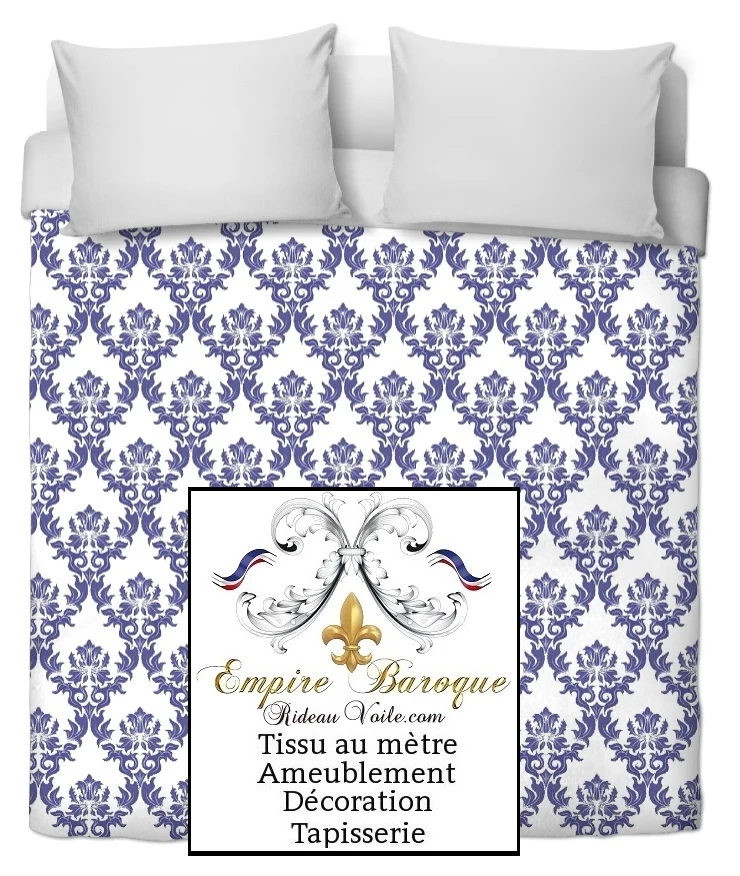 Tissu ameublement au mètre Baroque Frenc fabrics tessuto barroco barocke Muster