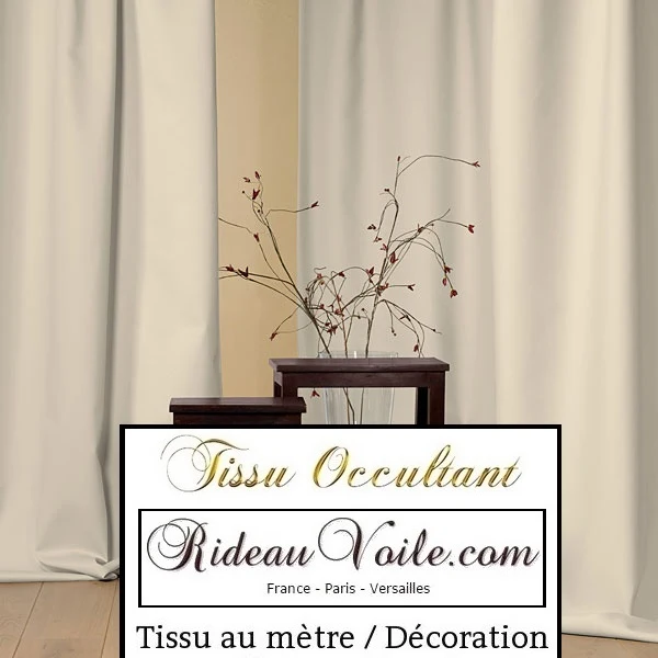 Tissu occultant rideau obscurcissant au mètre blackout fabrics drapes curtain