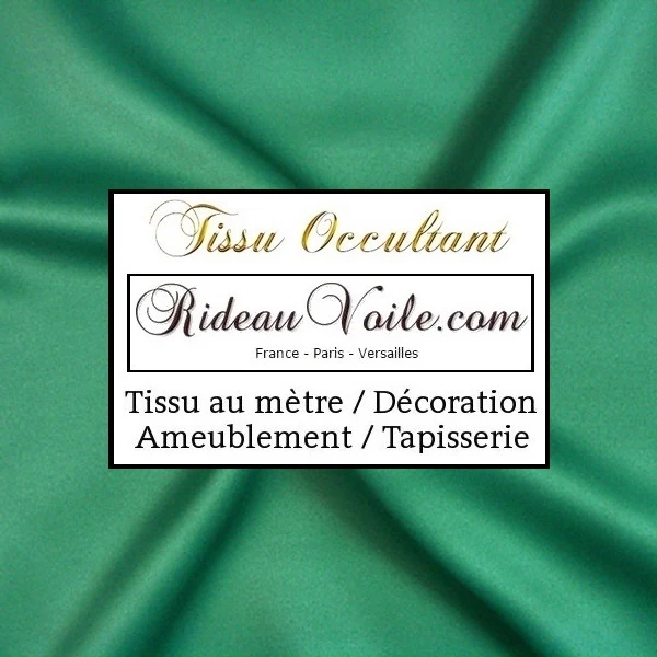 Tissu ameublement occultant rideau obscurcissant au mètre décoration blackout