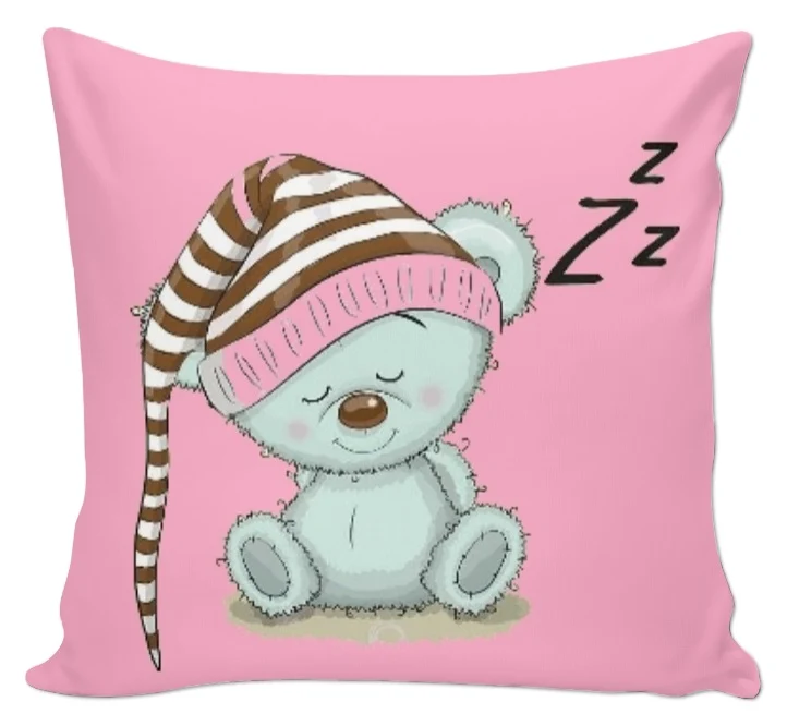 Rideauvoile tissu imprimé animaux enfant motif ours ourson mètre rideau couette