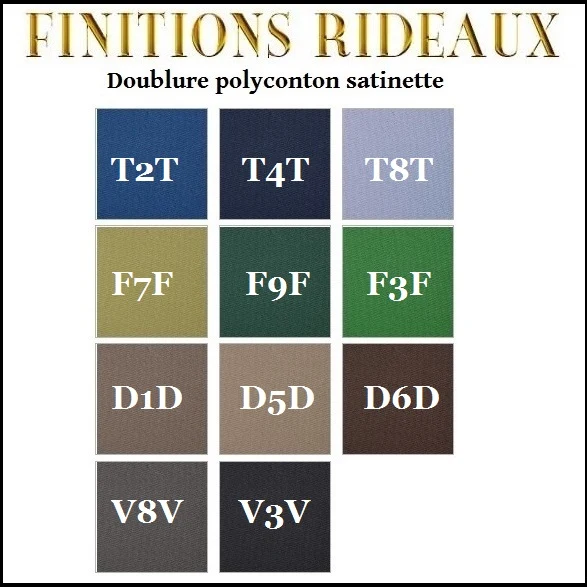 Rideauvoile comment choisir Finition tissu doublure rideau doublé couture déco