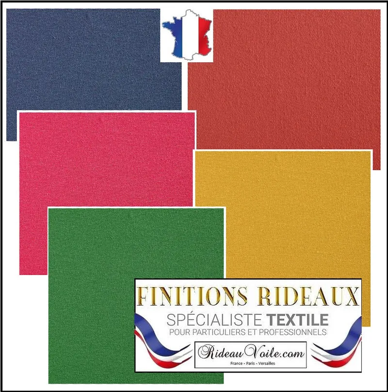 Rideauvoile comment choisir Finition tissu doublure rideau doublé couture sur mesure