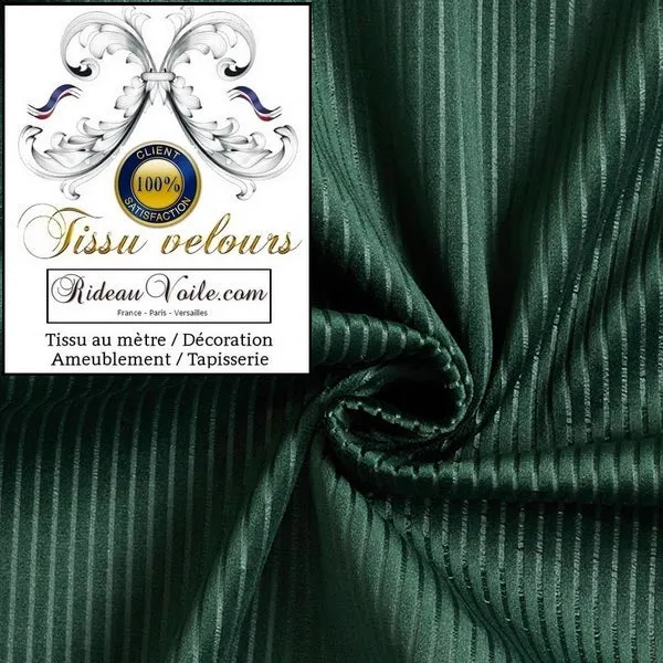 Rideauvoile boutique luxe Paris Versailles tissu velours mètre ameublement tapisserie