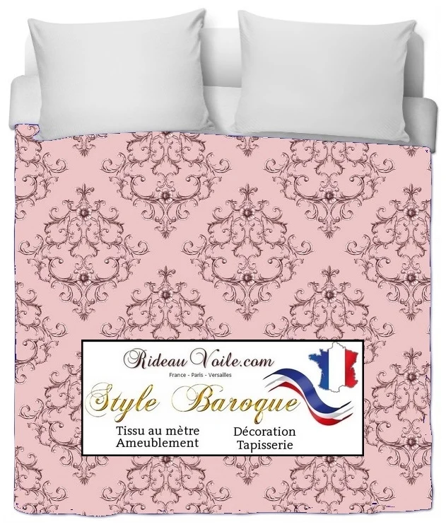 Rideauvoile ornement Baroque décoration Rideau tissu ameublement mètre voilage