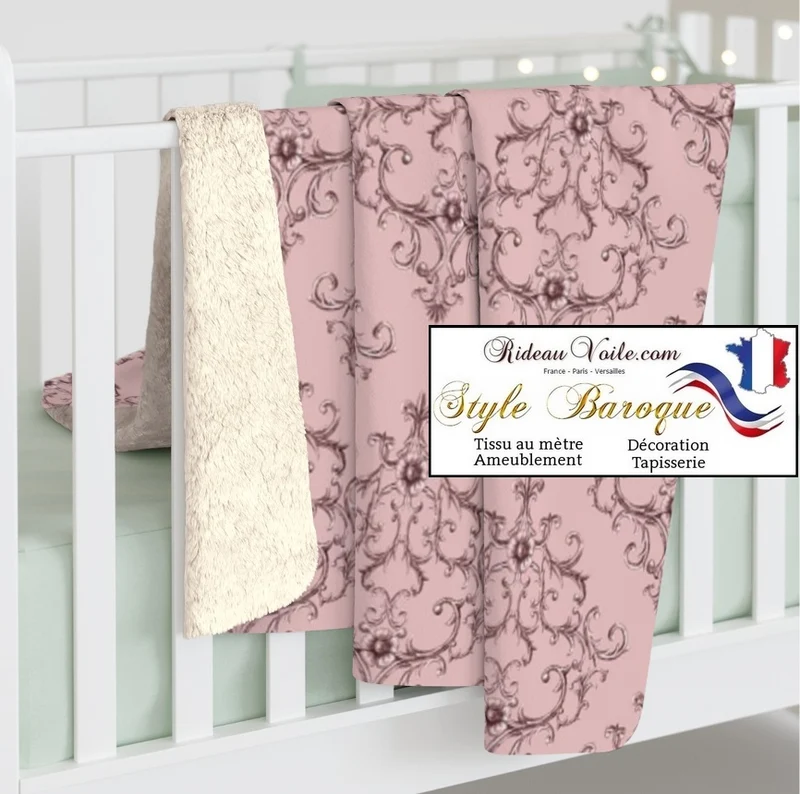 Rideauvoile ornement Baroque décoration Rideau tissu ameublement mètre voilage