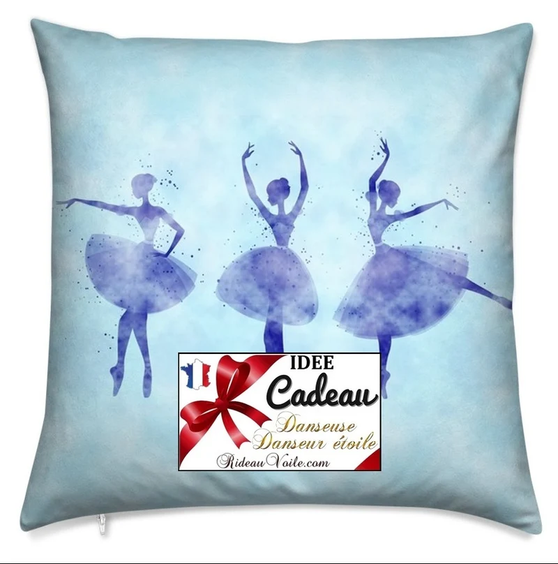 Tissu au mètre rideau voilage Motif danseuse étoile ballerine French fabrics child room