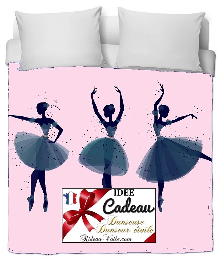 Tissu ameublement mètre Motif danseuse étoile ballerine French fabrics child room
