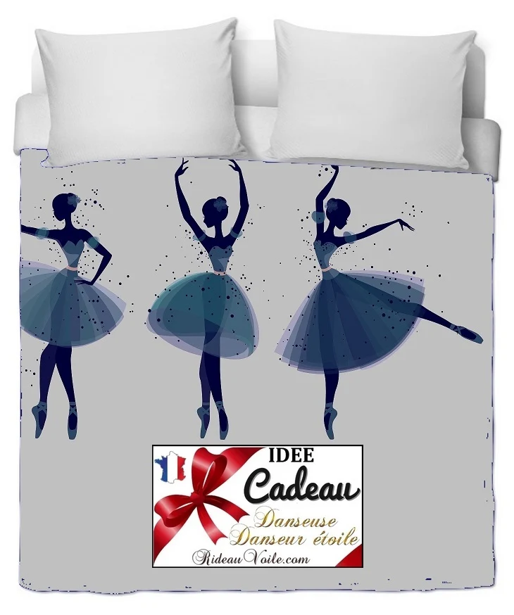 Tissu ameublement mètre Motif danseuse étoile ballerine French fabrics child room
