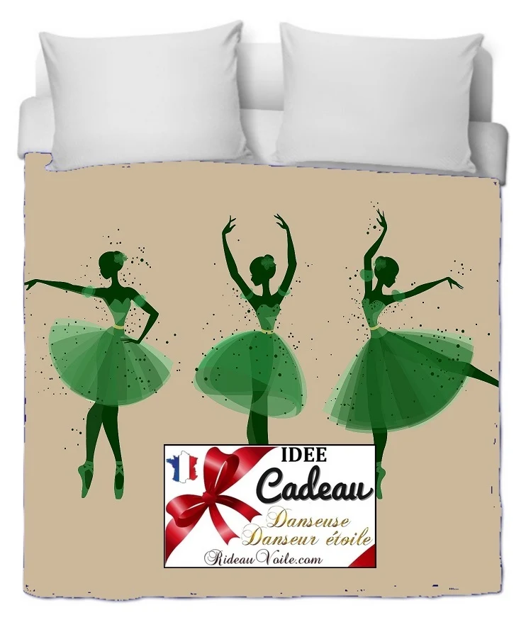 Tissu ameublement mètre Motif danseuse étoile ballerine French fabrics child room