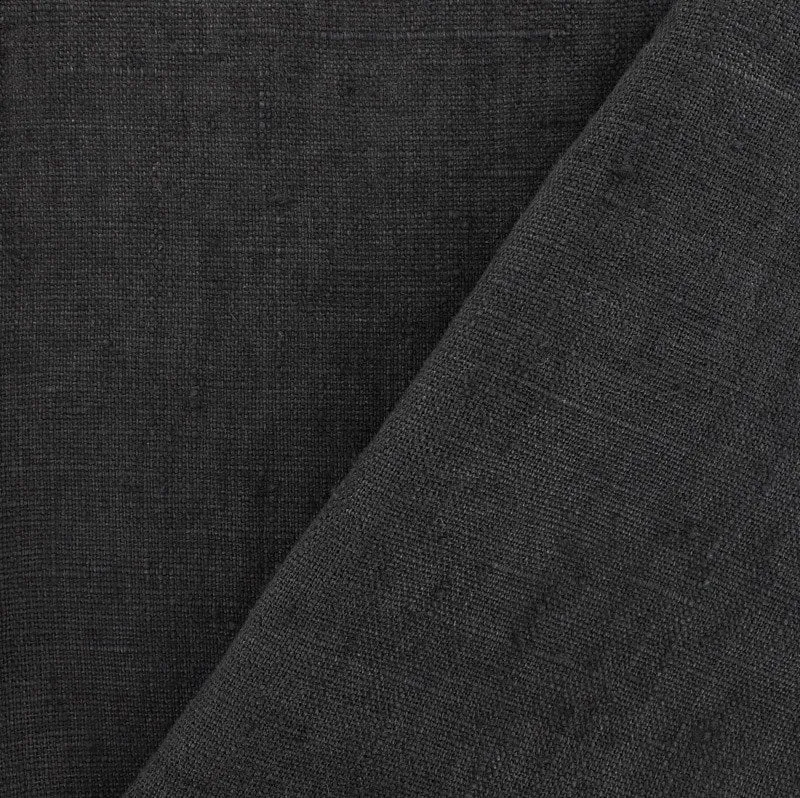 Boutique rideau Toile de Lin lavé tissu ameublement Linnen stof gordijn meubelsto