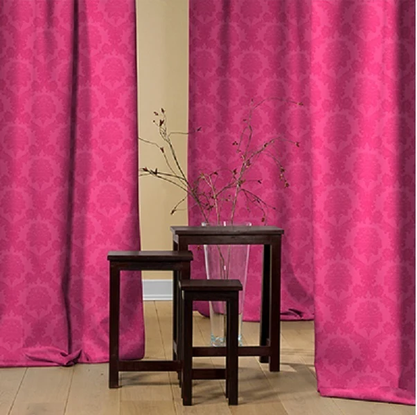 Tissu éditeur Damasco ameublement mètre Jacquard Baroque Damassé rideau Paris