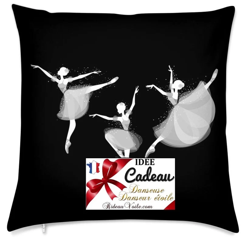 Tissu ameublement mètre Motif imprimé danseuse étoile ballerine Décoration luxe fille