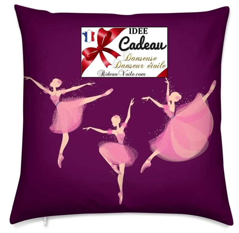 Tissu mètre Motif imprimé danseuse étoile ballerine Décoration chambre luxe enfant
