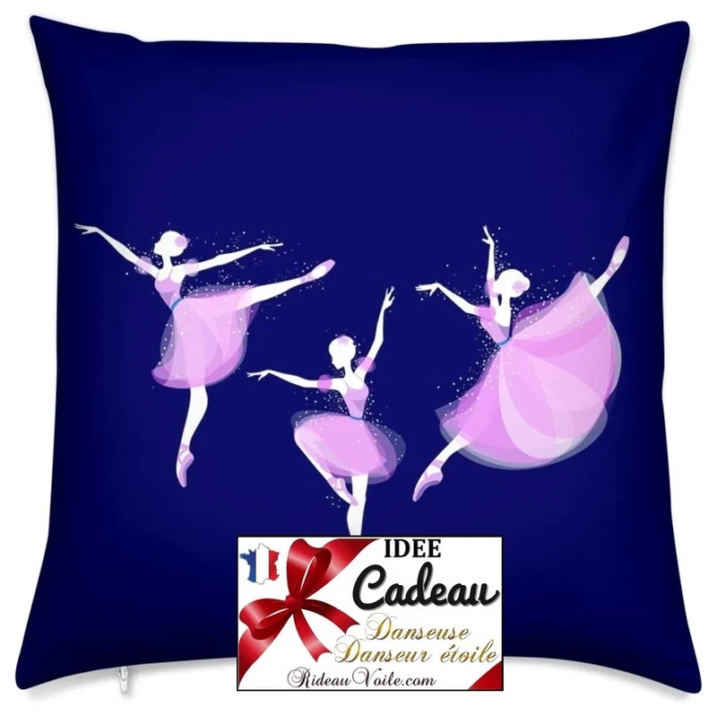 Chambre d'enfant tissu mètre Motif design danseuse étoile ballerine Décoration de luxe