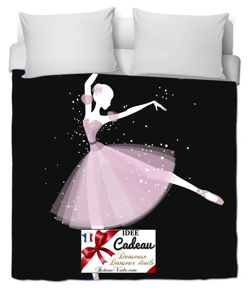 Tissu mètre décoration motif imprimé Danseuse ballerine Tende balletto ballerino tessuti