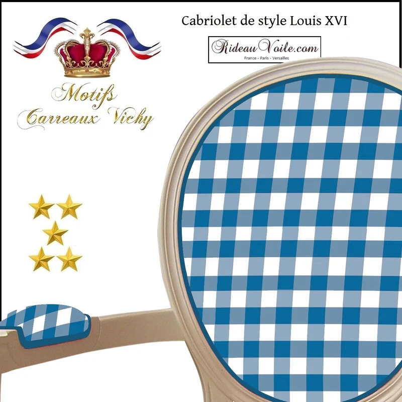 Cabriolet de style Louis XVI Versailles Paris French Decorating home Louis Armchairs