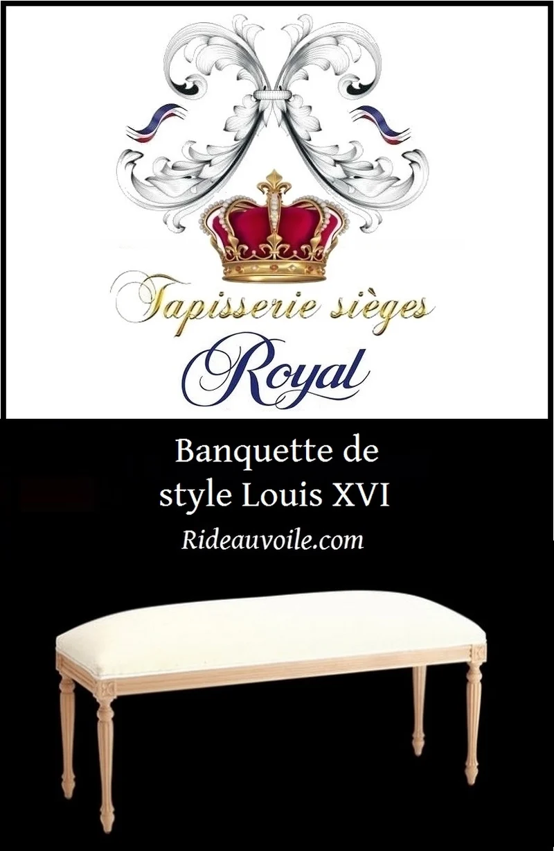 Banquette de style Louis XVI à personnaliser French Louis XVI Style Canape Sofa Settee